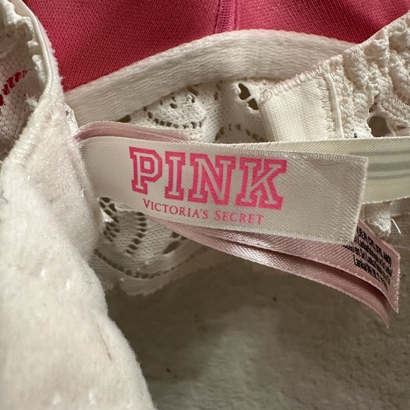 Victoria's Secret Cream Lace Halter Top - Picture 4 of 9